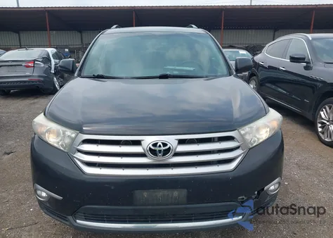 2012 Toyota Highlander Se V6 из США, поврежденный, VIN 5TDBK3EH6CS145452